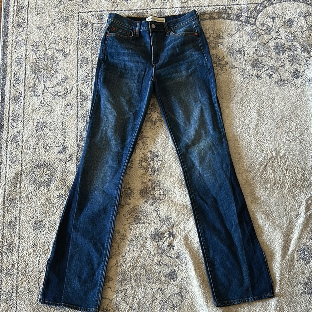 Gap perfect boot high rise Dark Blue Flared Jeans